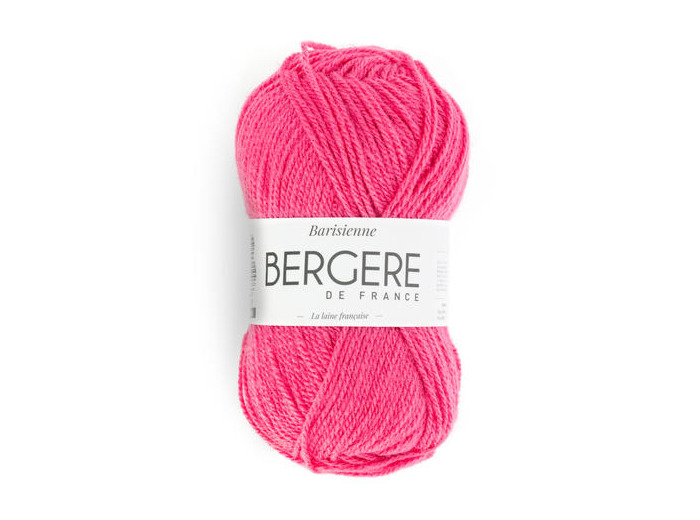 Pelote de laine barisienne rose thé