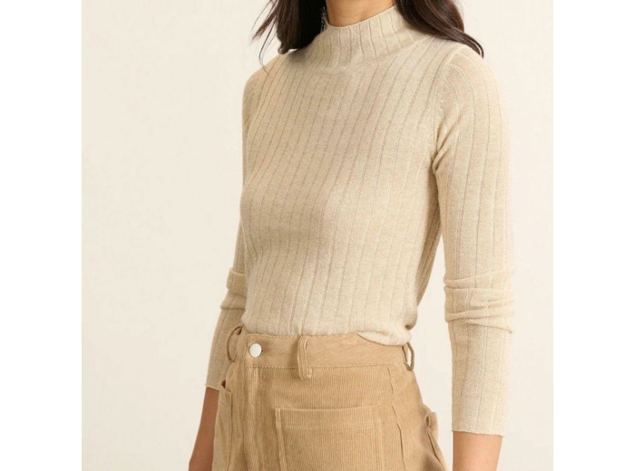 PULL PISTACHE BEIGE - GARANCE