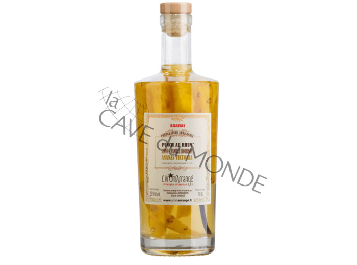 Rhum Arrangé Punch au Rhum Ananas Victoria 22,8° 70cl