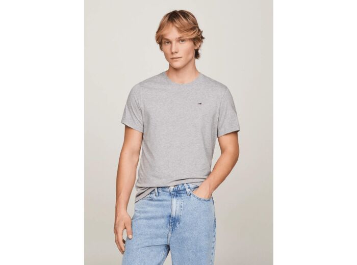 T-shirt Tommy Jeans gris