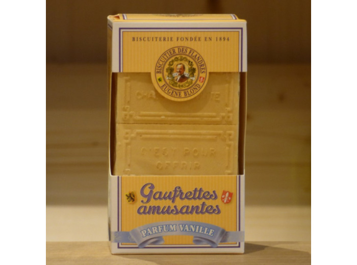 Ch'Ti gaufrette amusante vanille 175 g