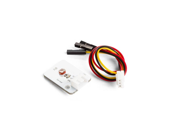 MODULE CAPTEUR PHOTOSENSIBLE AVEC CÂBLE 3 BROCHES COMPATIBLE ARDUINO®