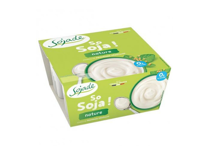 Sojade nature bifidus 4x100g - Abc Bio