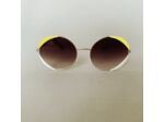 Lunettes De Soleil Woow Modèle Super Disco 1 Coloris Jaune Fluo