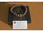 Bracelet GOSHO Jaspe rouge mat