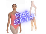 Pack de danse SONIA (justau + collants + chaussons) - Artiligne