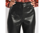 PANTALON ROCK SIMILI CUIR KENDALL NOIR