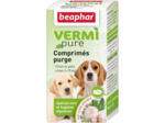 BEAPHAR – VERMIPURE – Comprimé hygiène digestive – Pour chiot et petit chien <15kg – Aux actifs naturels – Lutte contre l'indigestion – Renforce le système immunitaire – 50 comprimés Chiot & Petit Chien