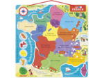 Janod - Puzzle Carte de France Magnétique - 93 Pièces Aimantées - Puzzle Enfant - Découvrir et Mémoriser - Jeu Éducatif - Dès 7 Ans Maman et bébé