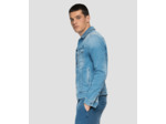 Veste en jean Replay bleu clair en coton stretch