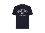 T-Shirt Tommy Hilfiger marine en coton bio