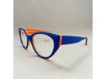 Lunettes de Vue Marylin Femme De la Marque Lafont Coloris Bleu / Orange