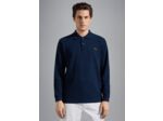 Polo manches longues Paul & Shark marine