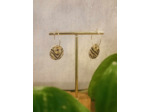 Boucles d'oreilles en Cuir - Collection DARK - BY NAT.M - Sur le trottoir d'en face