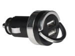 Chargeur de voiture avec 2 ports usb 5VDC 4.8A 23W