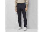 Pantalon chino Meyer marine en twill de coton