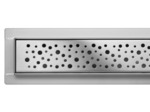 Caniveau de douche Napo inox 80 cm