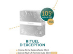 Rituel d'exception crème riche redensifiante Thalgo-Algue Marine.