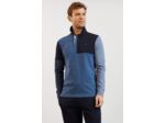 Polo colorblock Eden Park bleu foncé