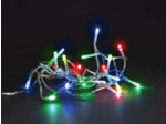 Guirlande lumineuse, 2 m, 20 LEDs multicouleurs