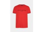 T-Shirt Tommy Hilfiger rouge en coton bio