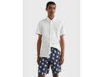 Chemise Tommy Hilfiger blanc en coton bio