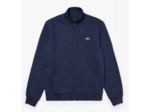 Sweatshirt zippé Lacoste SPORT en molleton de coton mélangé uni - Mary Sport