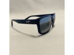 Lunettes de Soleil 648 Lehiwa Asian Fit Homme De La Marque Maui Jim Coloris Bleu Brillant