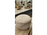 Pouf Miami Outdoor Poly Na/Blanc