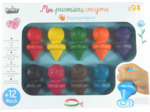 Crea lign' Coffret Loisir Créatif - Mes Premiers Crayons x9 - Dès 12 Mois - CL195