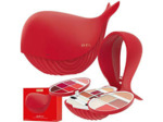 Coffret palette maquillage baleine rouge n 4 Pupa-Algue Marine.