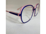 Lunettes de vue FOLK de la Marque Caroline Abram Collection Blush Coloris Mauve / Rose