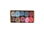Pack de couleurs Scheepjes Stone Washed 10x25g - Aura