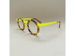 Lunettes de Vue Be Gipsy de la Marque Sabine Be Coloris Ecaille / Jaune Fluo