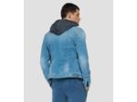 Veste en jean Replay bleu clair en coton stretch