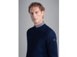 Pull Paul & Shark marine en laine