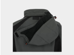 Veste de pluie HEROCK Trystan Softshell gris et noir