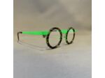 Lunettes de Vue Be Gipsy de la Marque Sabine Be Coloris Ecaille / Vert Fluo