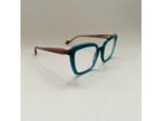 Lunettes de vue Katia Caroline Abram Coloris Bleu Paon / Vieux Rose