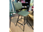 Tabouret de bar en cuir