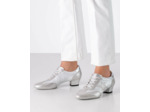 Ariana - Chaussures training blanches talon 3,5cm pour femmes - Werner Kern