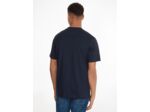 T-Shirt Tommy Hilfiger marine en coton bio