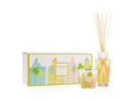 COFFRET  BOUGIE ET DIFFUSEUR - MY FIRST BAOBAB MIAMI - BAOBAB COLLECTION - Fleur de sel - Pin Maritime -Cyprès