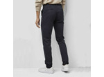 Pantalon chino Meyer marine en twill de coton