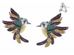 Boucles d'oreille Colibri