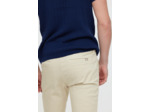 Pantalon chino Lee Cooper beige en coton