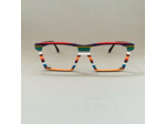 Lunettes de Vue De la Marque Wissing Modèle 3352 Coloris Noir- Multicouleurs – Monture Unique