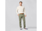 Pantalon chino Meyer kaki en coton bio