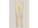 Pantalon chino Tommy Hilfiger beige en coton bio stretch