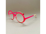 Lunettes de vue Val De Loire de la Marque Sabine Be Coloris Rose Fluo / Or